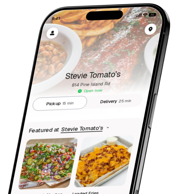 Stevie Tomato's app preview